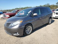 Toyota Sienna xle salvage cars for sale: 2011 Toyota Sienna XLE