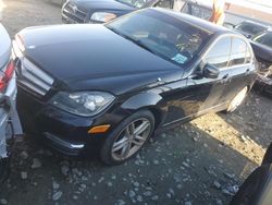 Mercedes-Benz c-Class salvage cars for sale: 2013 Mercedes-Benz C 250