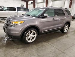 Salvage cars for sale from Copart Avon, MN: 2013 Ford Explorer Limited