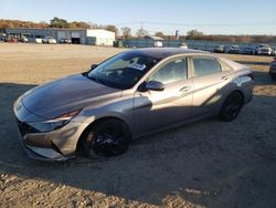 Hyundai salvage cars for sale: 2022 Hyundai Elantra Blue