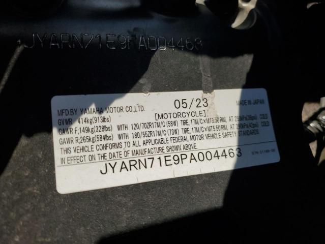 2023 Yamaha MT09