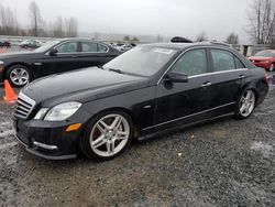 Mercedes-Benz e-Class salvage cars for sale: 2012 Mercedes-Benz E 550 4matic