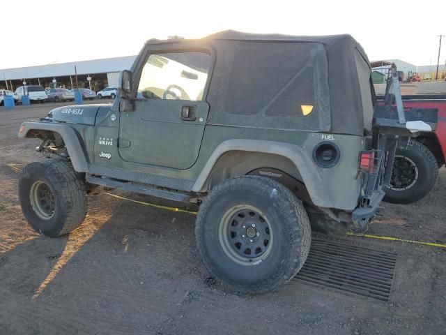 2005 Jeep Wrangler X