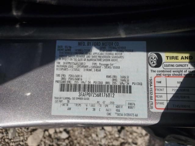 2006 Ford Fusion SE