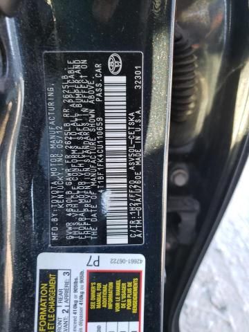 2012 Toyota Camry Base