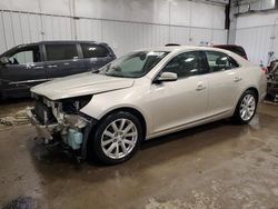 Chevrolet Malibu salvage cars for sale: 2015 Chevrolet Malibu LTZ