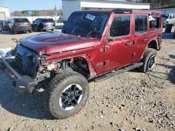 Jeep Wrangler salvage cars for sale: 2021 Jeep Wrangler Unlimited Rubicon