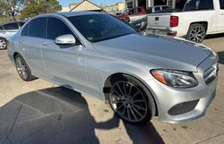 Mercedes-Benz c-Class salvage cars for sale: 2015 Mercedes-Benz C 300 4matic