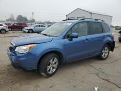 Subaru Forester salvage cars for sale: 2016 Subaru Forester 2.5I Premium