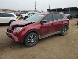 Salvage cars for sale from Copart Colorado Springs, CO: 2018 Toyota Rav4 LE