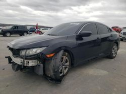 Vehiculos salvage en venta de Copart Grand Prairie, TX: 2016 Honda Civic LX