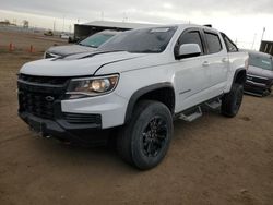 Chevrolet salvage cars for sale: 2021 Chevrolet Colorado ZR2