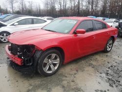 Dodge salvage cars for sale: 2016 Dodge Charger SXT