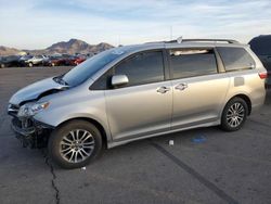 Toyota Sienna xle salvage cars for sale: 2018 Toyota Sienna XLE