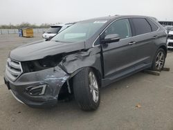 Ford Edge salvage cars for sale: 2017 Ford Edge Titanium