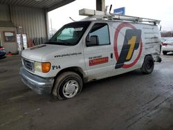 Ford salvage cars for sale: 2003 Ford Econoline E150 Van