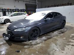 Tesla salvage cars for sale: 2015 Tesla Model S 85D