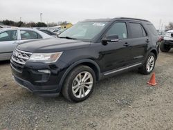 Ford Explorer salvage cars for sale: 2018 Ford Explorer XLT