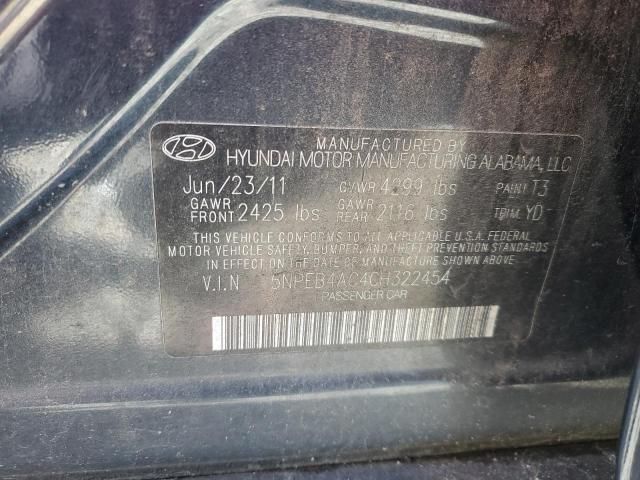 2012 Hyundai Sonata GLS