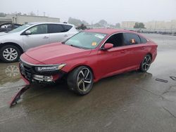 Honda Accord salvage cars for sale: 2019 Honda Accord Sport