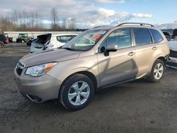 Subaru Forester salvage cars for sale: 2015 Subaru Forester 2.5I Premium