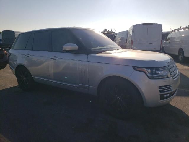 2016 Land Rover Range Rover HSE