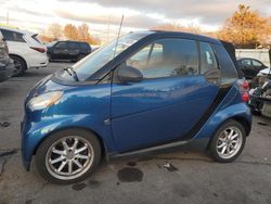 Smart Fortwo salvage cars for sale: 2009 Smart Fortwo Passion