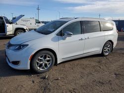 Chrysler salvage cars for sale: 2017 Chrysler Pacifica Limited