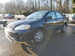 Toyota Corolla salvage cars for sale: 2008 Toyota Corolla CE