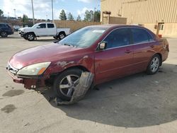 Honda salvage cars for sale: 2007 Honda Accord EX