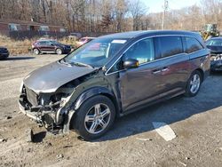 Honda Odyssey Touring salvage cars for sale: 2011 Honda Odyssey Touring