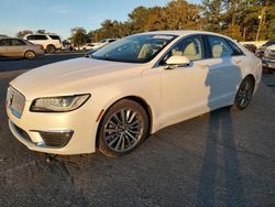 Lincoln mkz salvage cars for sale: 2017 Lincoln MKZ Select