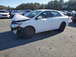 Toyota Vehiculos salvage en venta: 2011 Toyota Corolla Base