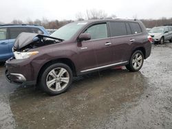 Toyota salvage cars for sale: 2012 Toyota Highlander Limited