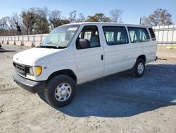 Ford Econoline e350 Super Duty salvage cars for sale: 1999 Ford Econoline E350 Super Duty Wagon