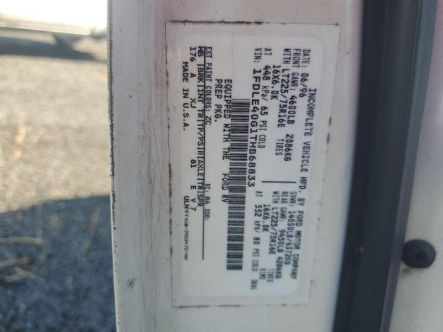 1996 Ford Econoline E450 Super Duty Cutaway Van RV