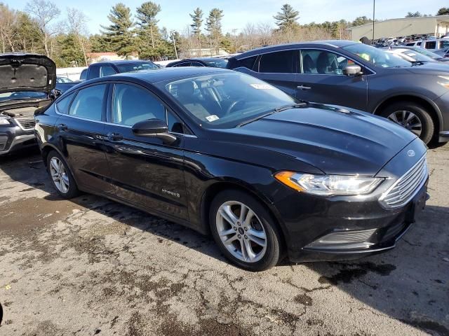 2018 Ford Fusion SE Hybrid