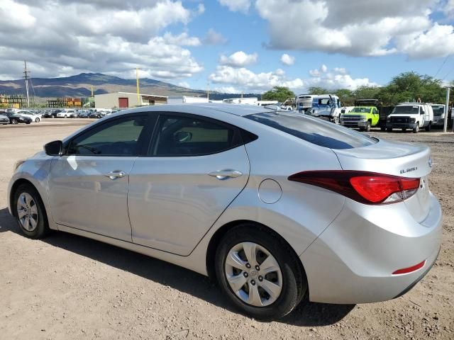 2016 Hyundai Elantra SE