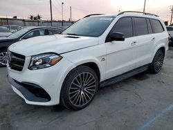 Mercedes-Benz gls-Class salvage cars for sale: 2018 Mercedes-Benz GLS 63 AMG 4matic