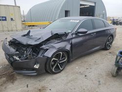 Salvage cars for sale from Copart Wichita, KS: 2020 Honda Accord Sport