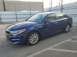 KIA Optima salvage cars for sale: 2018 KIA Optima LX