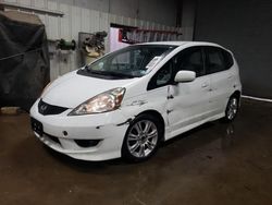 Honda fit Sport salvage cars for sale: 2009 Honda FIT Sport