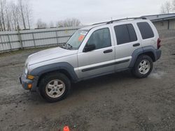 Jeep salvage cars for sale: 2007 Jeep Liberty Sport