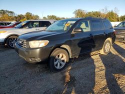 Toyota Highlander salvage cars for sale: 2010 Toyota Highlander