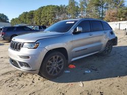 Jeep salvage cars for sale: 2018 Jeep Grand Cherokee Overland