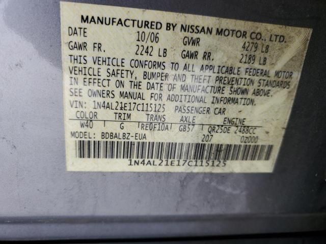 2007 Nissan Altima 2.5