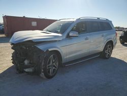 Mercedes-Benz gls-Class salvage cars for sale: 2018 Mercedes-Benz GLS 550 4matic