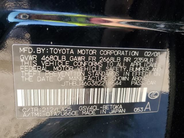 2008 Lexus ES 350