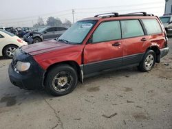 Subaru salvage cars for sale: 2002 Subaru Forester L