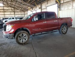 Nissan salvage cars for sale: 2018 Nissan Titan SV